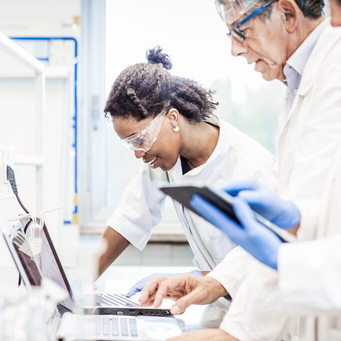 Scientists Working in The Laboratory